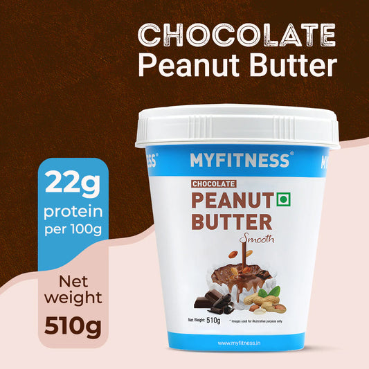 MyFITNESS Chocolate Smooth Peanut Butter (22% Protein)
