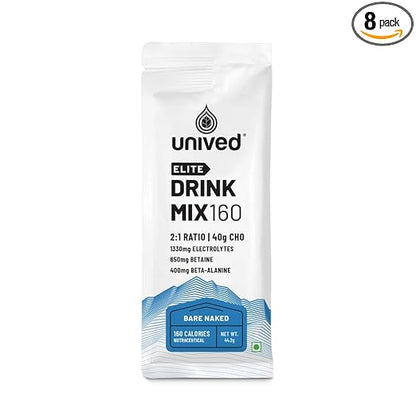 Unived Elite Drink Mix 160 Bare Naked Box of 8