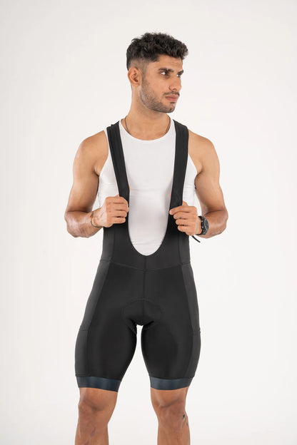 Cycling Bib Shorts | Explore-Endurance | Ebony | Mens