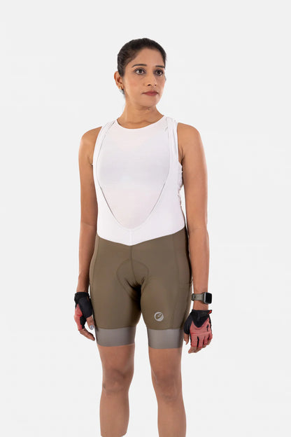 Cycling Bib Shorts | Explore Prima Endurance | Moss | Womens