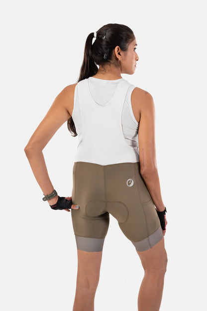 Cycling Bib Shorts | Explore Prima Endurance | Moss | Womens