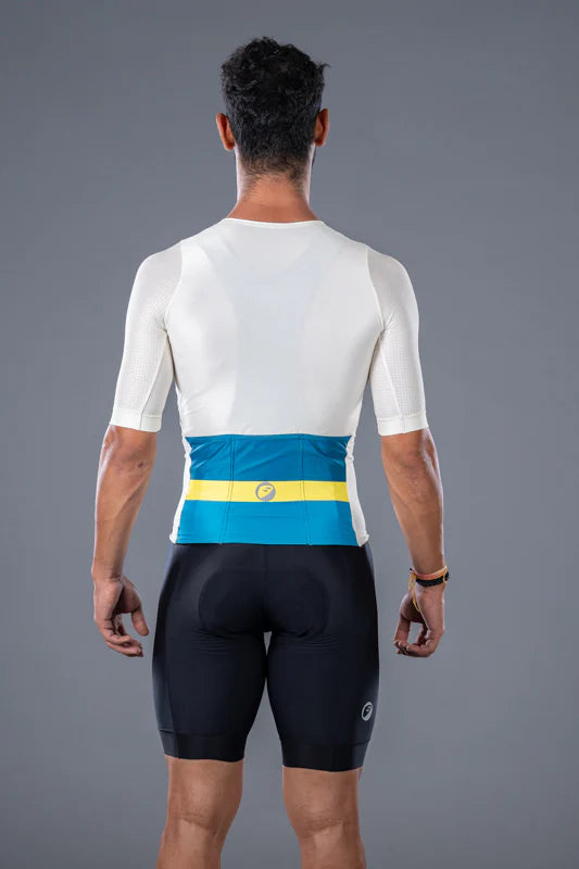 Elite fit Cycling Jersey | Ivory | Unisex