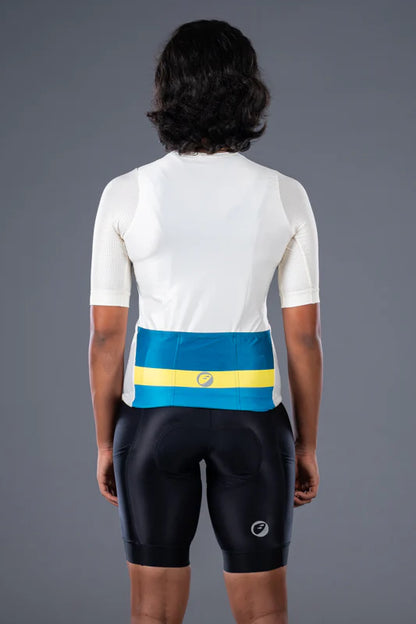 Elite fit Cycling Jersey | Ivory | Unisex