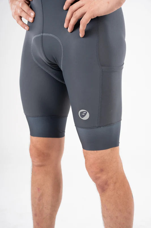 Cycling Bib Shorts | Tourer Endurance | Slate | Mens