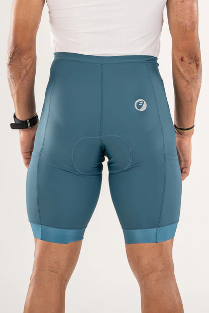 Cycling Shorts | Evolve Endurance | Teal Primo | Mens