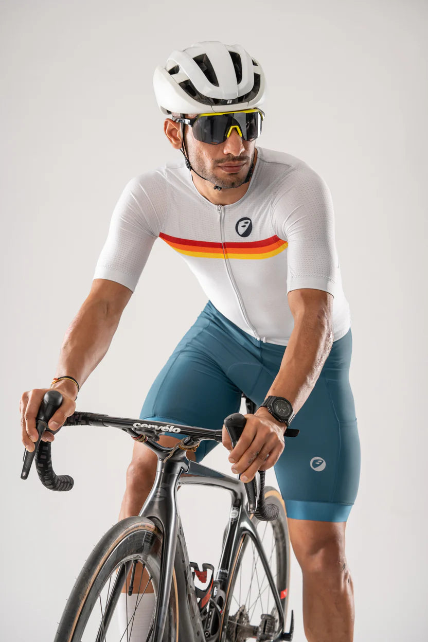 Cycling Shorts | Evolve Endurance | Teal Primo | Mens