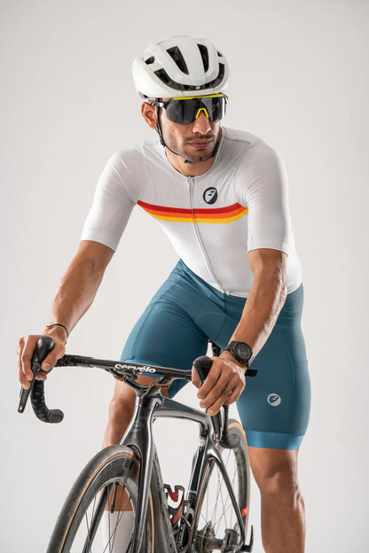 Cycling Shorts | Evolve Endurance | Teal Primo | Mens