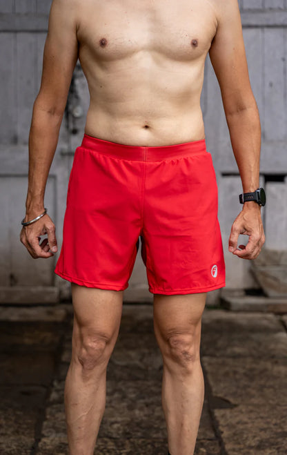 Mens Running | Shorts | 5 inch | Fire