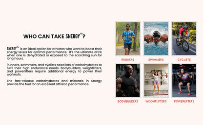 Steadfast Nutrition Snergy | Instant Energy & Hydration | Orange Flavour | 45g per Sachet