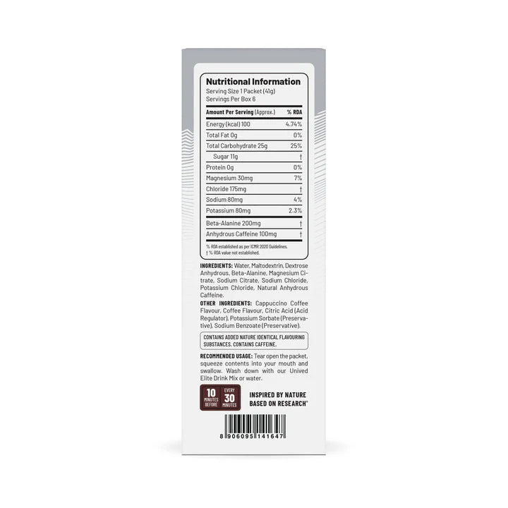 Unived Gel 100 Espresso cappuccino