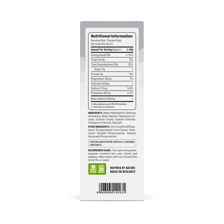 Unived Gel 100 Salted Lime
