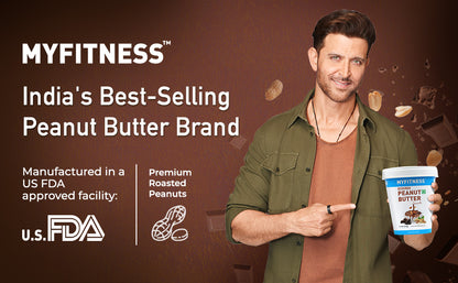 MyFITNESS Chocolate Smooth Peanut Butter (22% Protein)