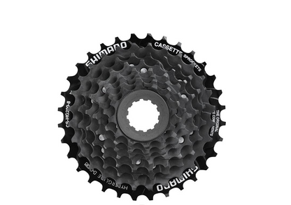 A Shimano cassette sprocket bicycle chainring, model HG-900, shown from a top-down view on a solid white background.