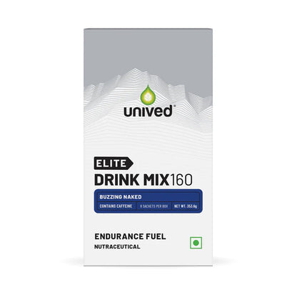 Unived Elite Drink Mix 160 Buzzing Naked Box of 8